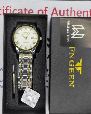 Men's Chronograph Watch - 1 Pc Quartz Water Resistant Timepiece