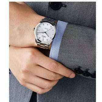 RADO Men’s Formal Wrist Watch With Stainless Steel Chain | Best Quality Rado Watch For Men's - Men's Watches - Wrist Watch For Men - With Random Box