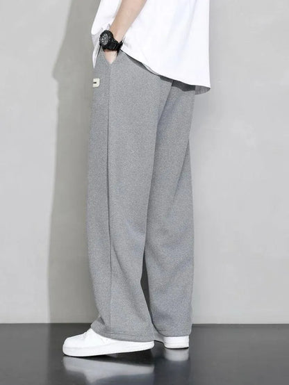 Men’s Oversized Grey Jogger Pants – Soft & Comfortable Fit