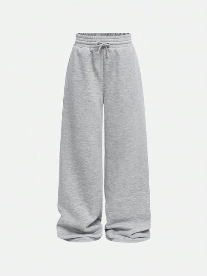 Men’s Oversized Grey Jogger Pants – Soft & Comfortable Fit