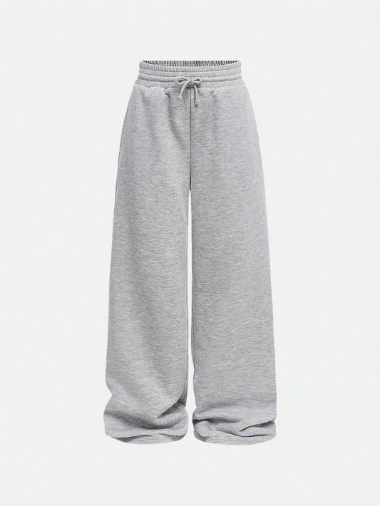 Men’s Oversized Grey Jogger Pants – Soft & Comfortable Fit