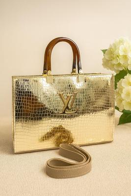 Lv Hand Bag Crocodile Material