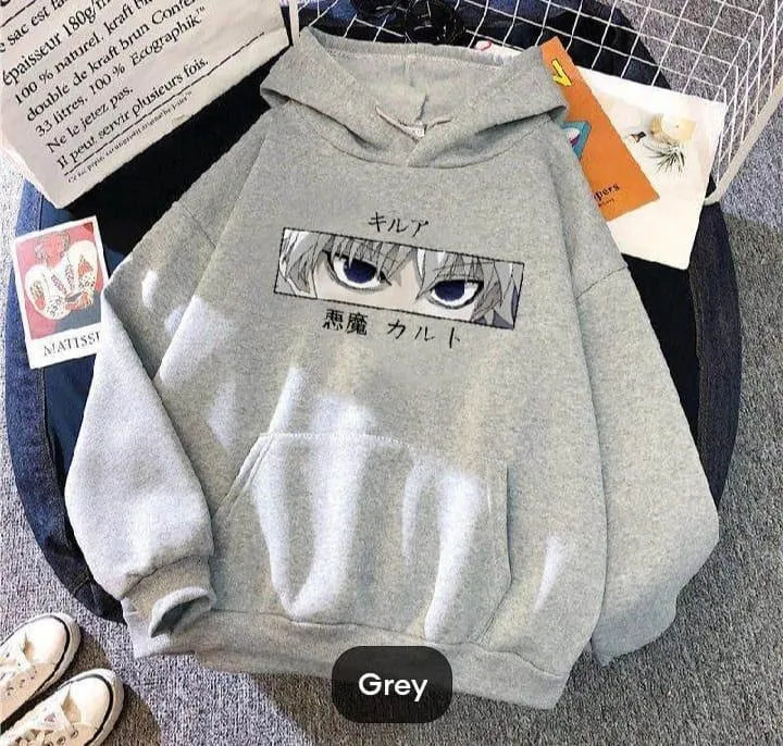 Killua Zoldyck (Hunter x Hunter) Anime Eyes Hoodie