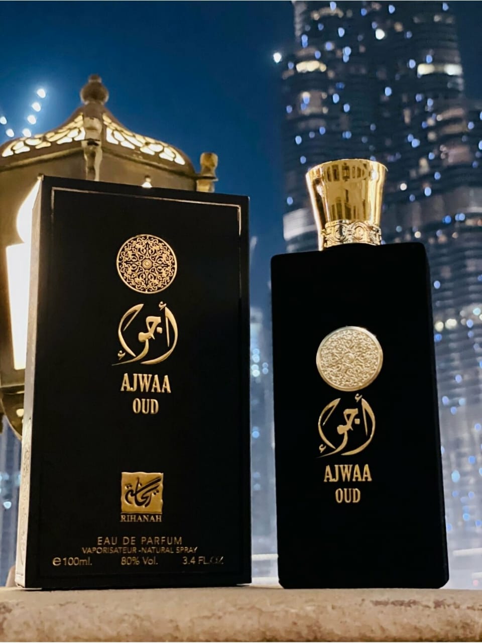 Ajwa Oud Unisex Perfume – Long Lasting Arabic Fragrance Inspired by Ajwa Dates & Pure Oud | Luxurious Sweet Woody Scent for Men & Women -100ml