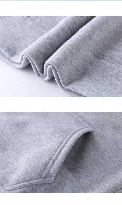 Men's Winter Large Size Pullover Chinese Long Sleeve Hoodie